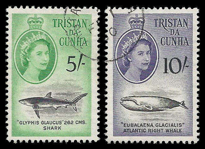 Tristan da Cunha. Complete set of 14. Cat.value R2 150-00.