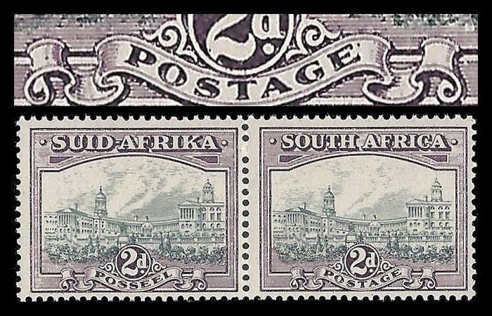 Union of South Africa.  Dot After E.  Cat.value as normal R1 500-00.  UM.
