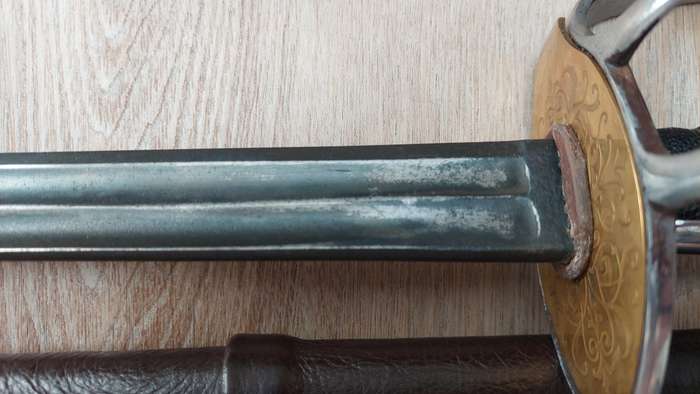 Original 1821 non-regulation pattern British infantry officer's sword