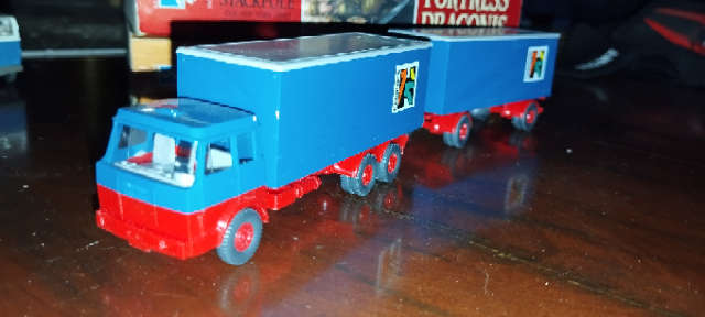 Wiking Hanomag Henschel Truck & Trailer - 1/87 Scale