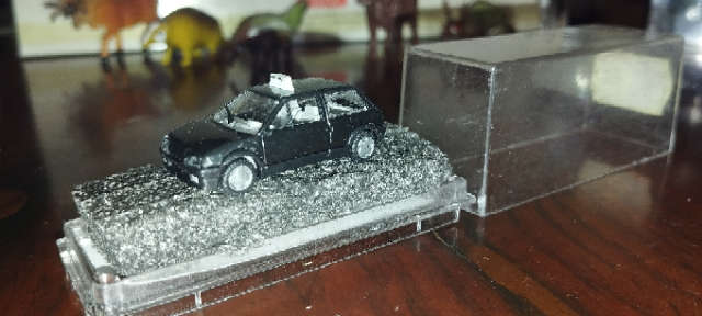 Praliné Citroën AX - Driving School Hatchback - 1/87 Scale