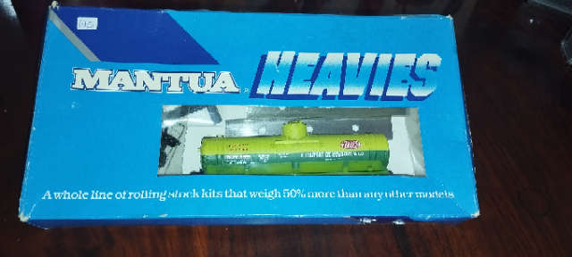 Mantua Heavies Tank Car Kit - US Outline - HO Scale