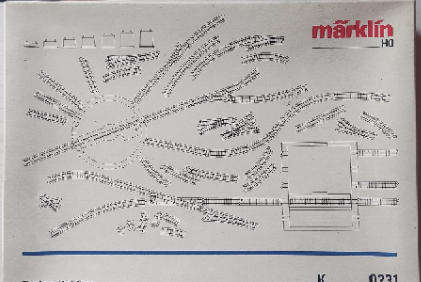 Märklin 0231 Track Planner for K Track (HO)