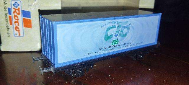 Roco Container Wagon - CTD - HO Scale
