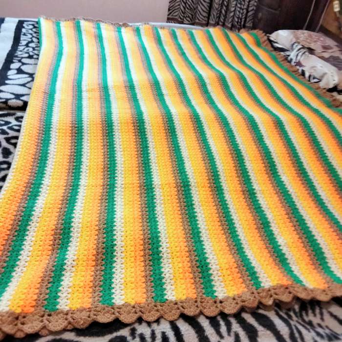 Blanket Wool Crochet Pattern close together WARM STUNNING   Look at my Buy Now listings No Waiting