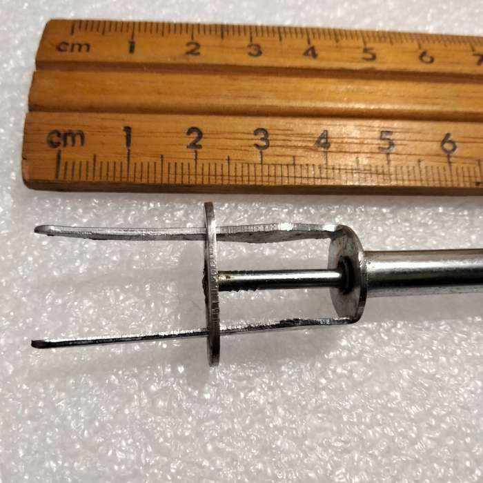 Spring loaded Pickle olive Fork- wood handle LOOK At My BUY NOW listings NO WAITING