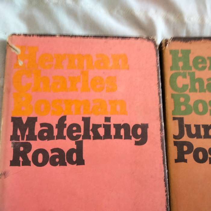 Mafeking Road 1978+Juries Steyn's Post Office 1980 Herman Charles Bosman books hard cover Pre-owned