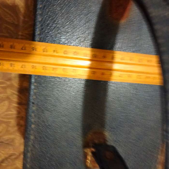 VANITY CASE Vintage - Dark Blue small mirror