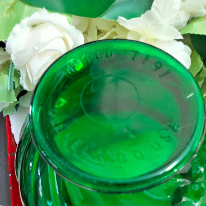 2 1960 NAPCO Glass Clevland O USA Vases  Swirl pattern LOOK At My BUY NOW Listings NO WAITING