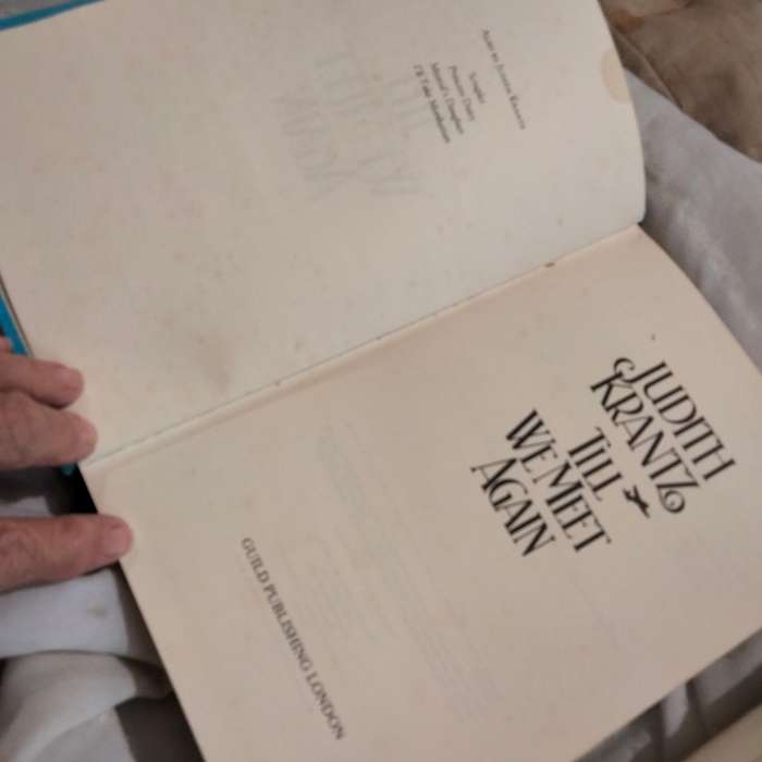 2 Books JUDITH KRANTZ -DAZZLE + Till We Meet AgainPB hardcover Pre-owned
