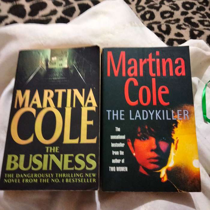 Martina Cole - The Lady Killer PB 1993 +The Business PB2007 -soft cover Pre-owned