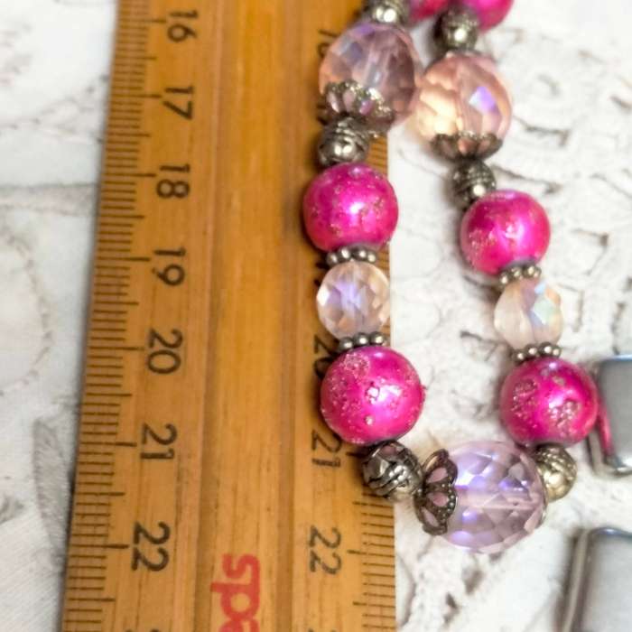 Promotion 2 Necklaces mirror facet glass ball beads Puff triangle+1 cut faceted glass crystal beads