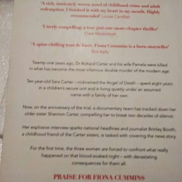 Fiona Cummins WHEN I WAS TEN - PB 2020 Book soft cover Pre-owned