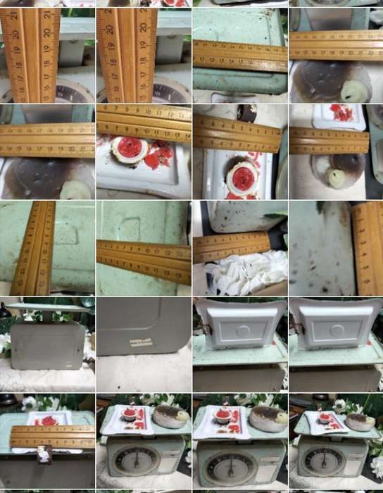 Just 4 decor-Tower scale candle Candle holder Enamel Pot Lid-one bid-LOOK At My BUY NOW-NO WAITING