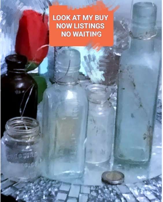 5 item COLLECTABLE Bottles dump digLook At My BUY NOW-NO WAITING