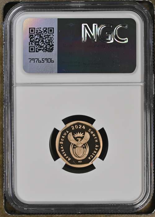 2024 South Africa Proof PF69 Set. 7 Coin Proof Set With 1oz Silver Bee NGC Graded PF69 Proof Set