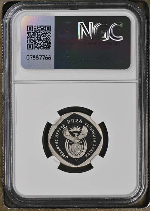 2024 South Africa Proof PF69 Set. 7 Coin Proof Set With 1oz Silver Bee NGC Graded PF69 Proof Set