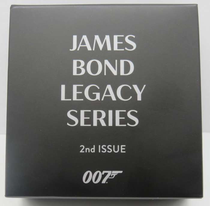 James Bond 007 Legacy Series Colourised 1oz Silver 2022 Tuvalu.