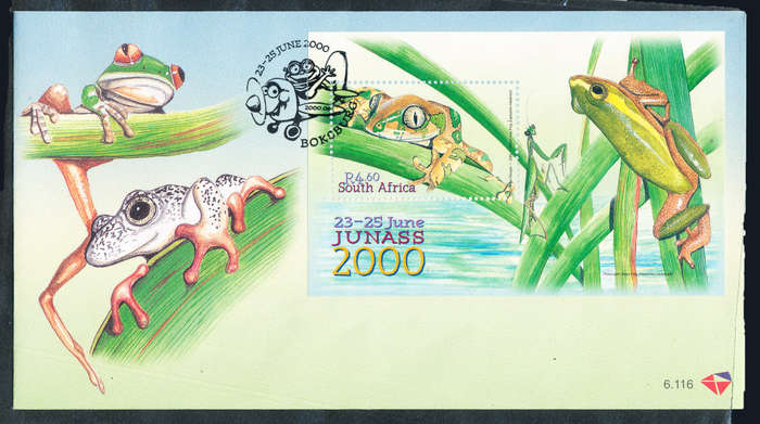 South Africa Official F.D.C.'s - 2000 - Junass R4.60 cover 6.116 . SACC 1258 .