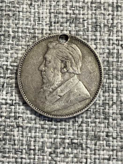 Paul Kruger - Pre Boer War 1 Shilling SILVER