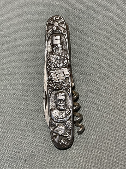 Paul Kruger & De Wet Anglo-Boer War Pocket knife
