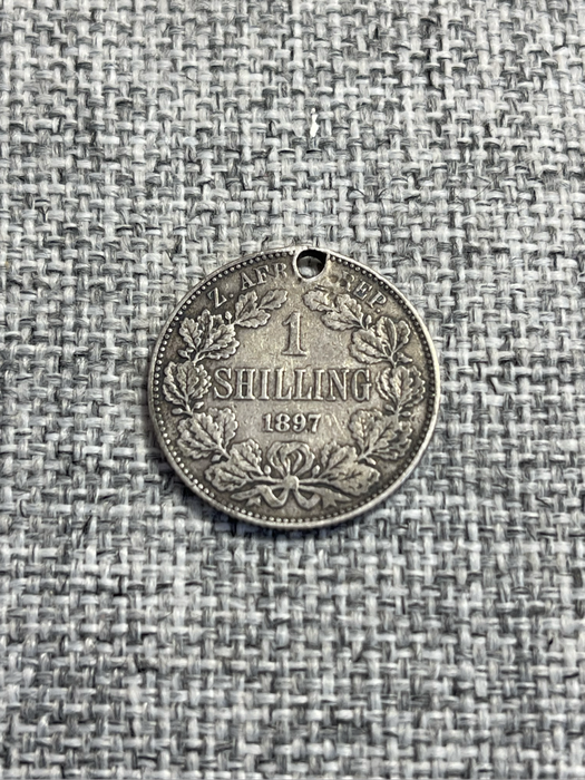 Paul Kruger - Pre Boer War 1 Shilling SILVER