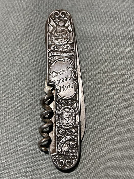 Paul Kruger & De Wet Anglo-Boer War Pocket knife