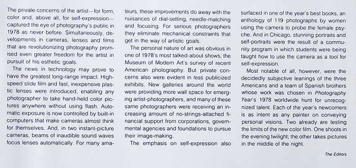Photography Year 1979/80 Edited By Time-Life Books I Hard Cover