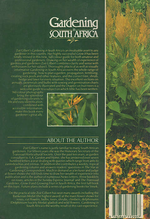 Gardening in South Africa - Zoë Gilbert
