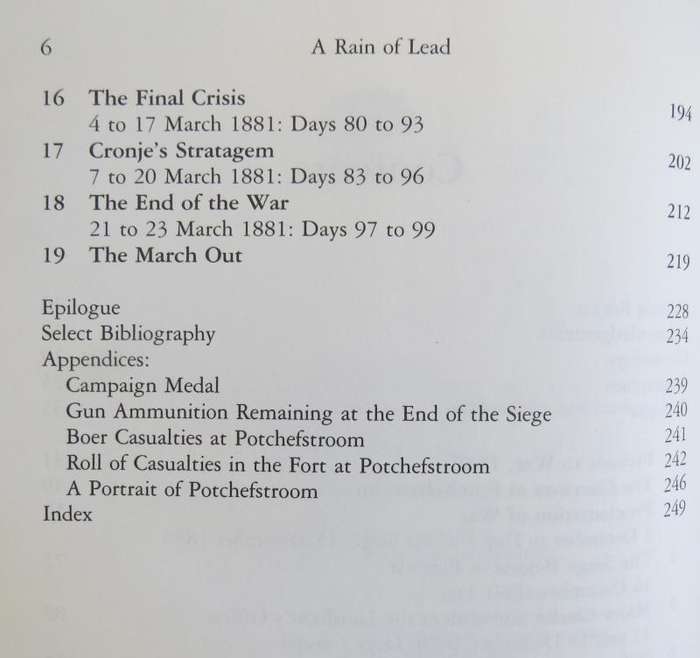 A Rain of Lead (First Boer War) - Ian Bennett