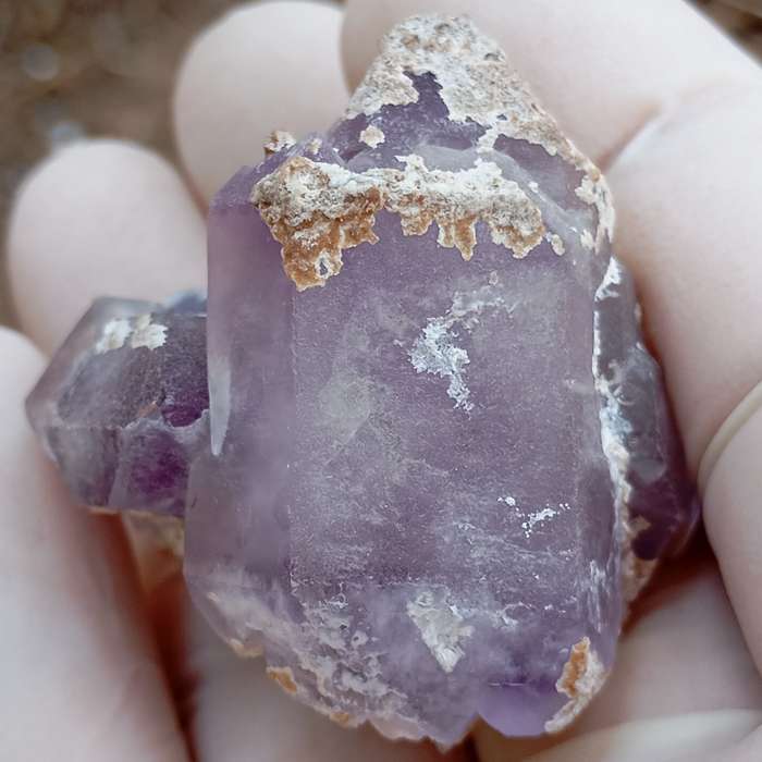 Hematite quartz - Orange River N Cape South Africa
