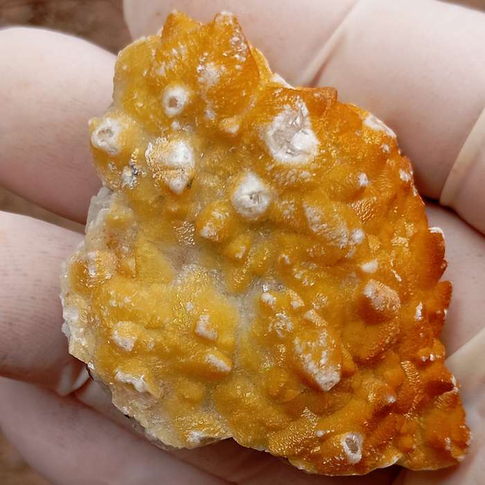 Goethite and calcite - Tenke Fungurume mine DRC Congo