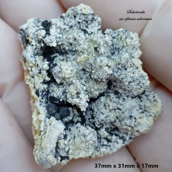 Selenite and hematite - Poland