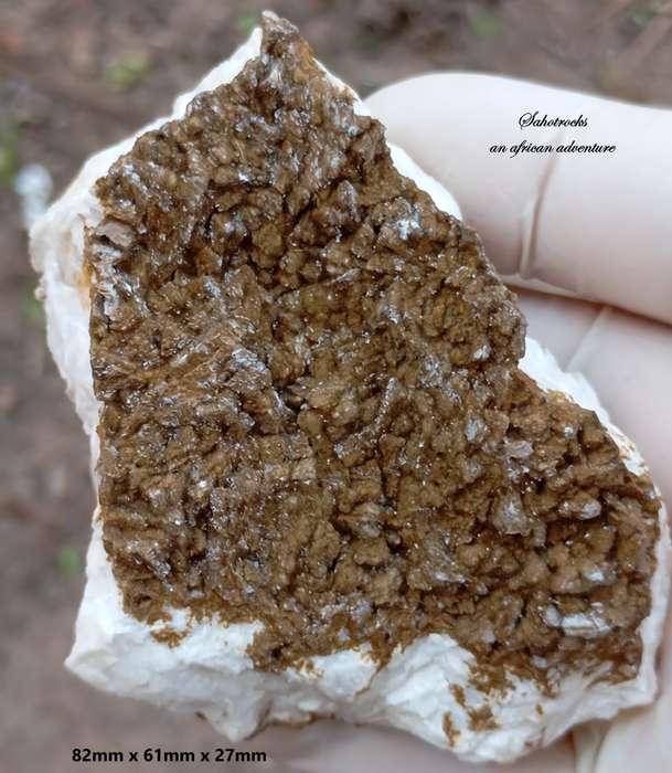 Calcite - Tenke Fungume mine DRC Congo