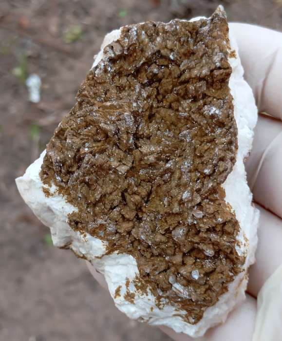 Calcite - Tenke Fungume mine DRC Congo