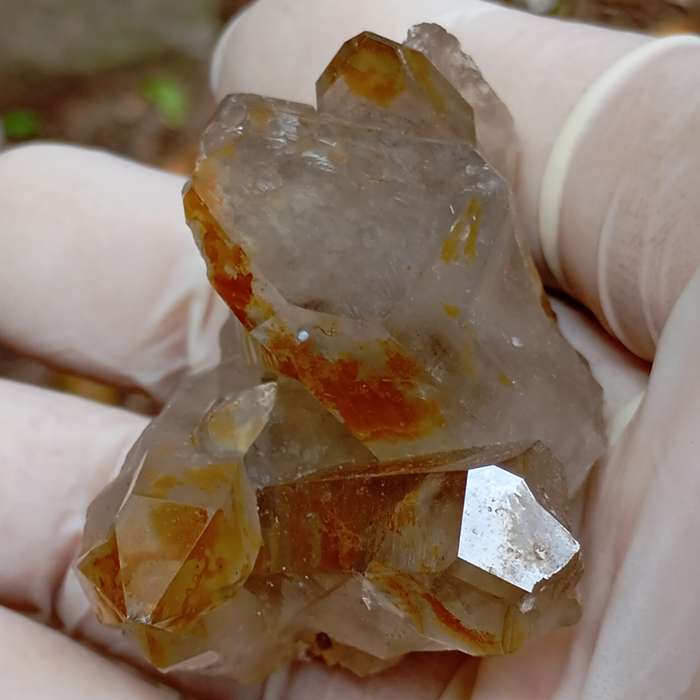 Hematite quartz - Orange River Steinkopf N Cape South Africa