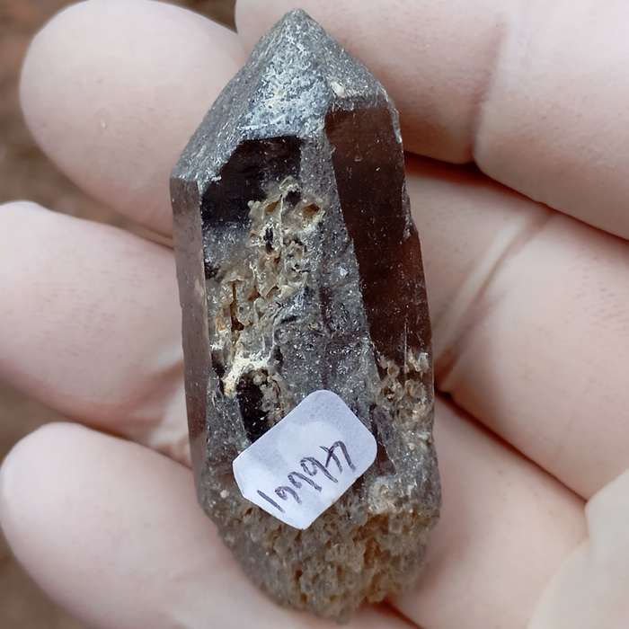 Floater quartz - Orange River Steinkopf N Cape South Africa