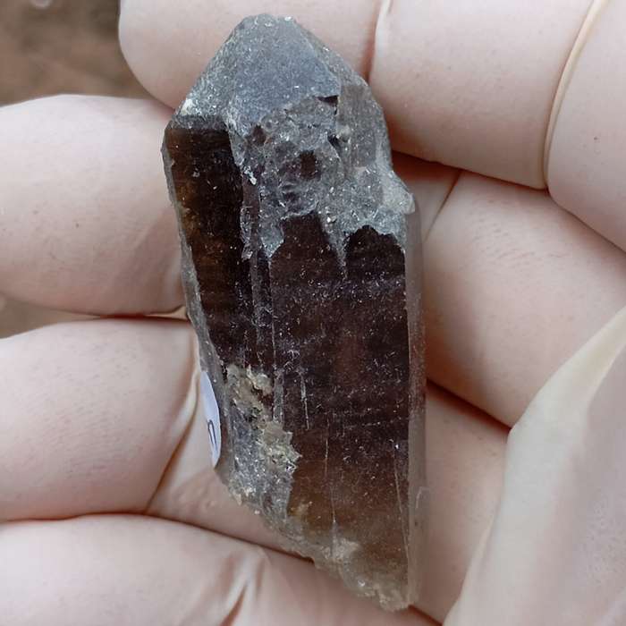 Floater quartz - Orange River Steinkopf N Cape South Africa