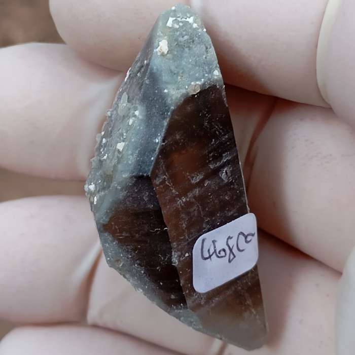 Floater quartz - Orange River Steinkopf N Cape South Africa