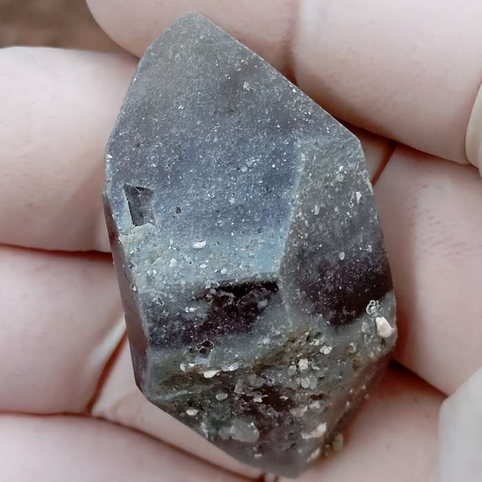 Floater quartz - Orange River Steinkopf N Cape South Africa