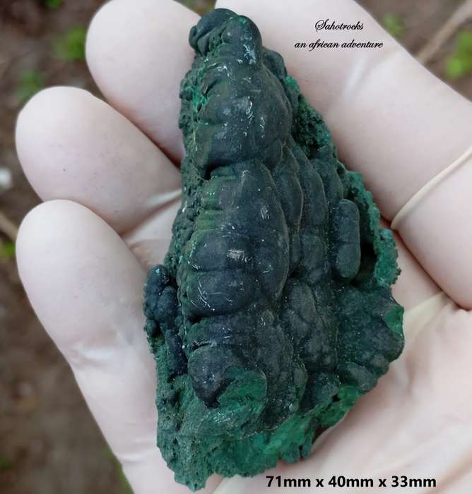 Malachite - Mashamba West mine DRC Congo