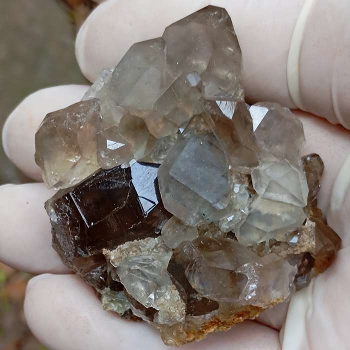 Hematite quartz - Orange River Steinkopf N Cape South Africa