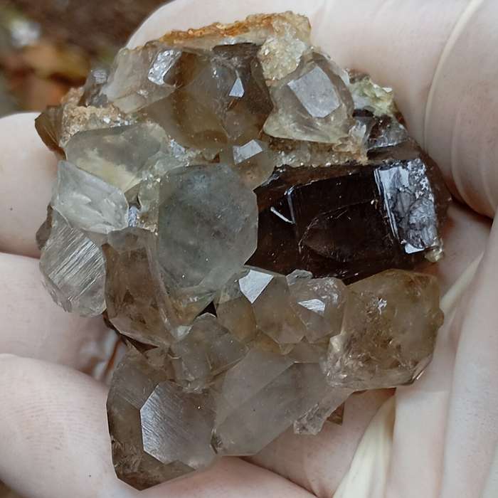 Hematite quartz - Orange River Steinkopf N Cape South Africa