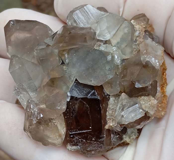 Hematite quartz - Orange River Steinkopf N Cape South Africa
