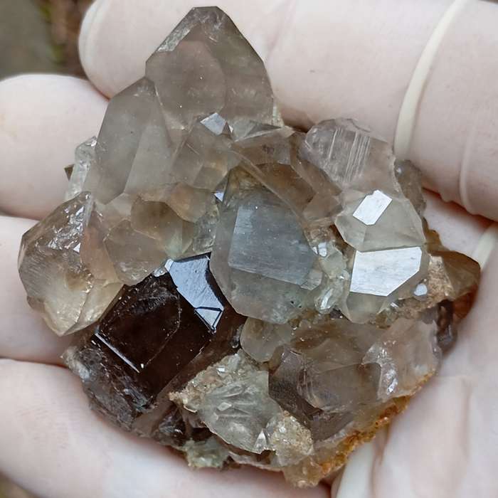Hematite quartz - Orange River Steinkopf N Cape South Africa