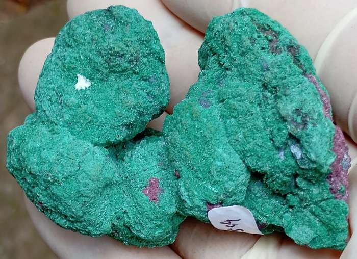 Kolwezite calcite - Mashamba West mine DRC Congo
