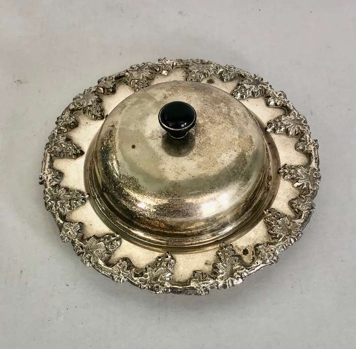 Silver Plated Butter Dish