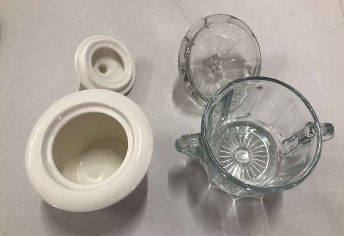 2 x Lovely Sugar Bowls