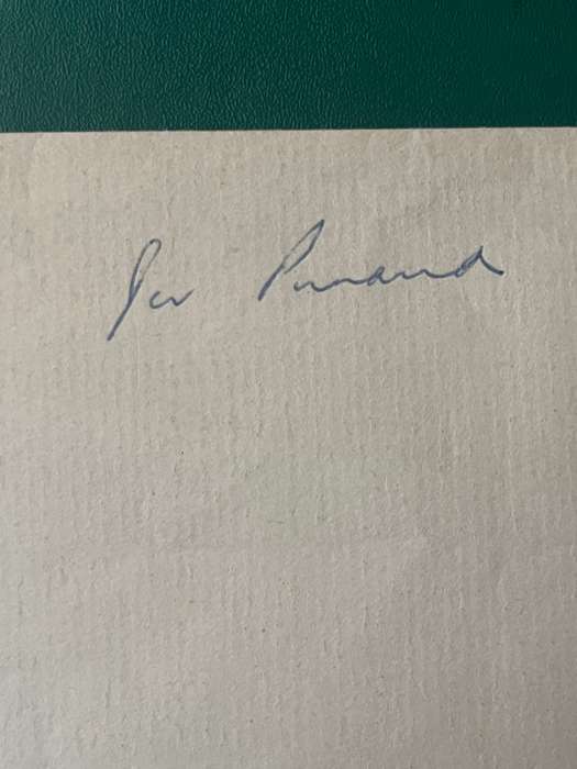 Rugby - *SIGNED* FDC/First Day Cover Wester-Province 100 years signed by Jan Pickard
