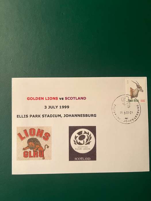 Rugby - 5 * FDC/First Day Cover Package